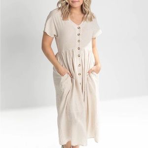 Neuflora Newberry Dress - Tan